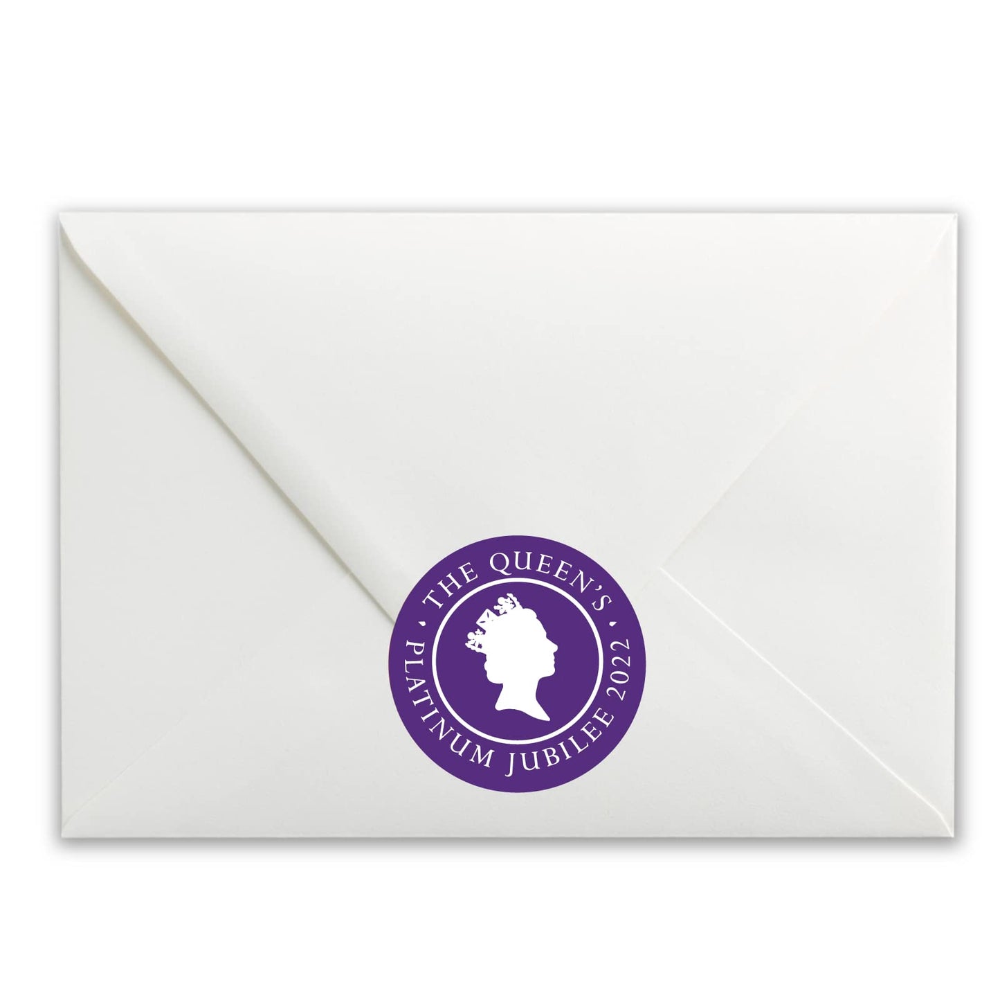 Platinum Jubilee Silhouette paper stickers supplied on A5 sheets of 12 - view 4
