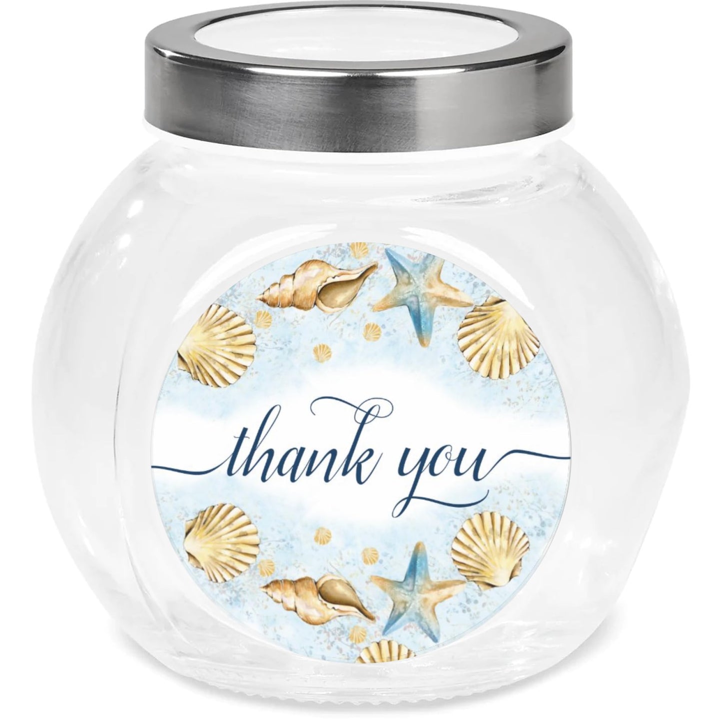 Nautical Thank You paper stickers supplied on A5 sheets of 12 - view 5