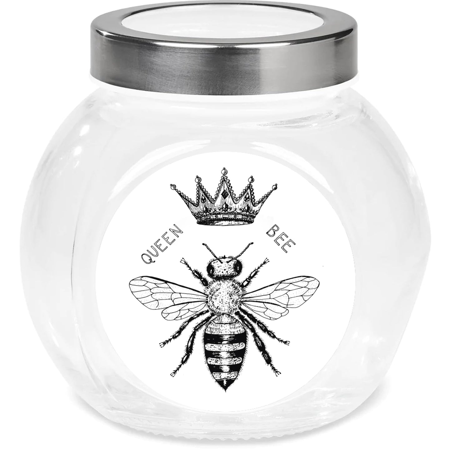 Sketched Queen Bee paper stickers supplied on A5 sheets of 12 - view 5