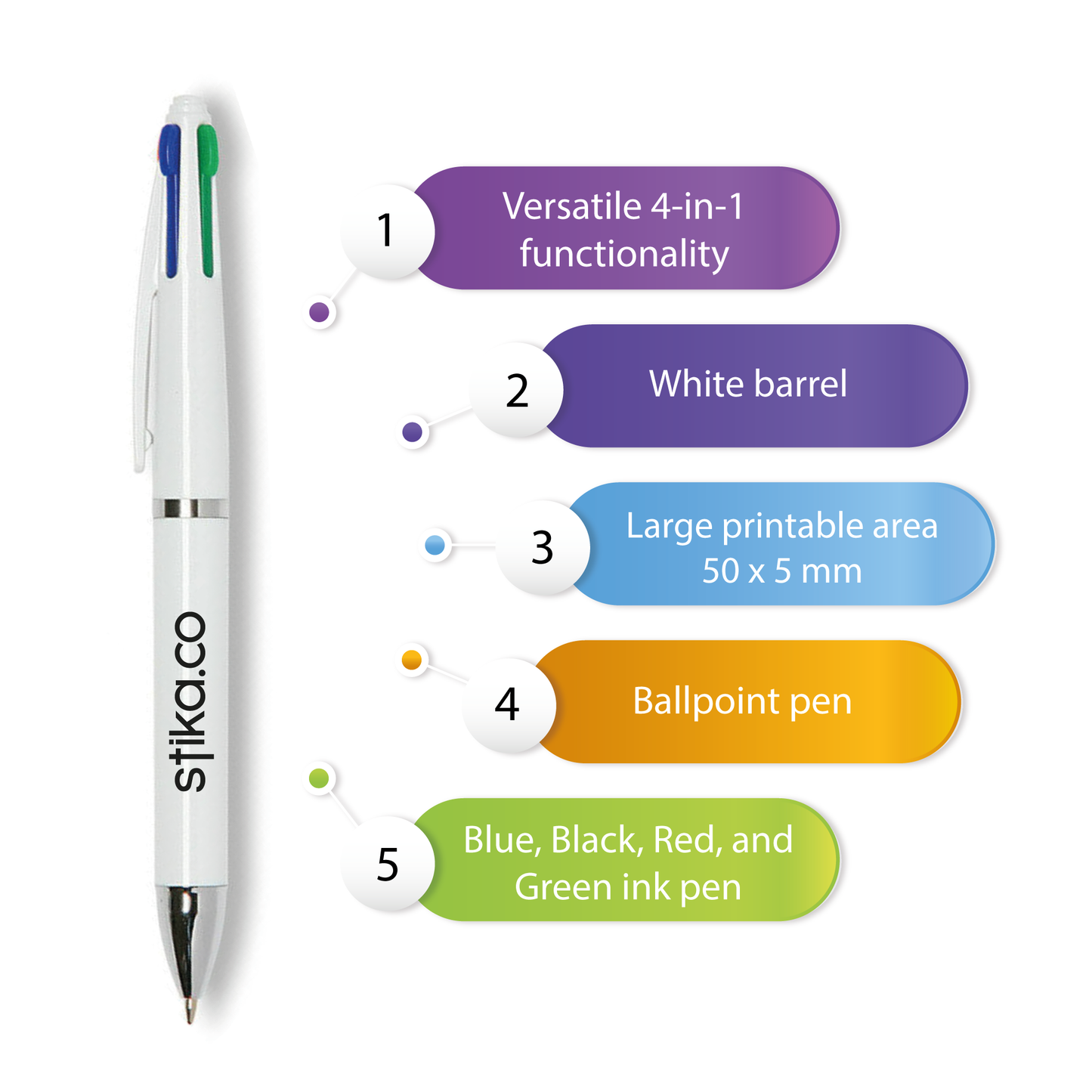 Personalised Four-Colour Pen
