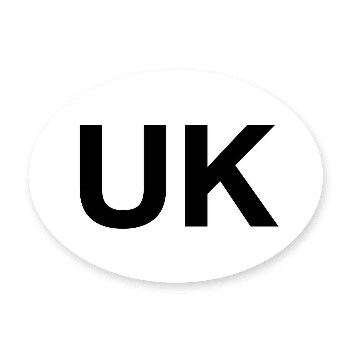 UK number plate stickers with United Kingdom Union Jack flag - product view 3