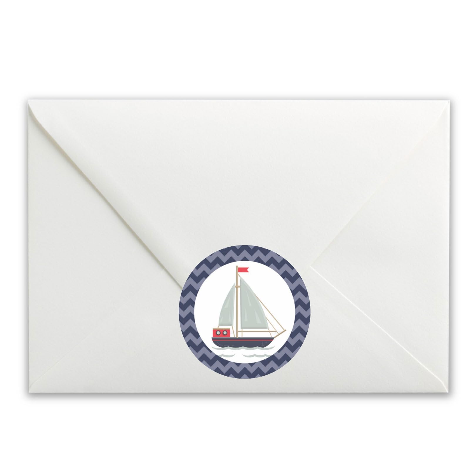 Nautical Boat paper stickers supplied on A5 sheets of 12 - view 4