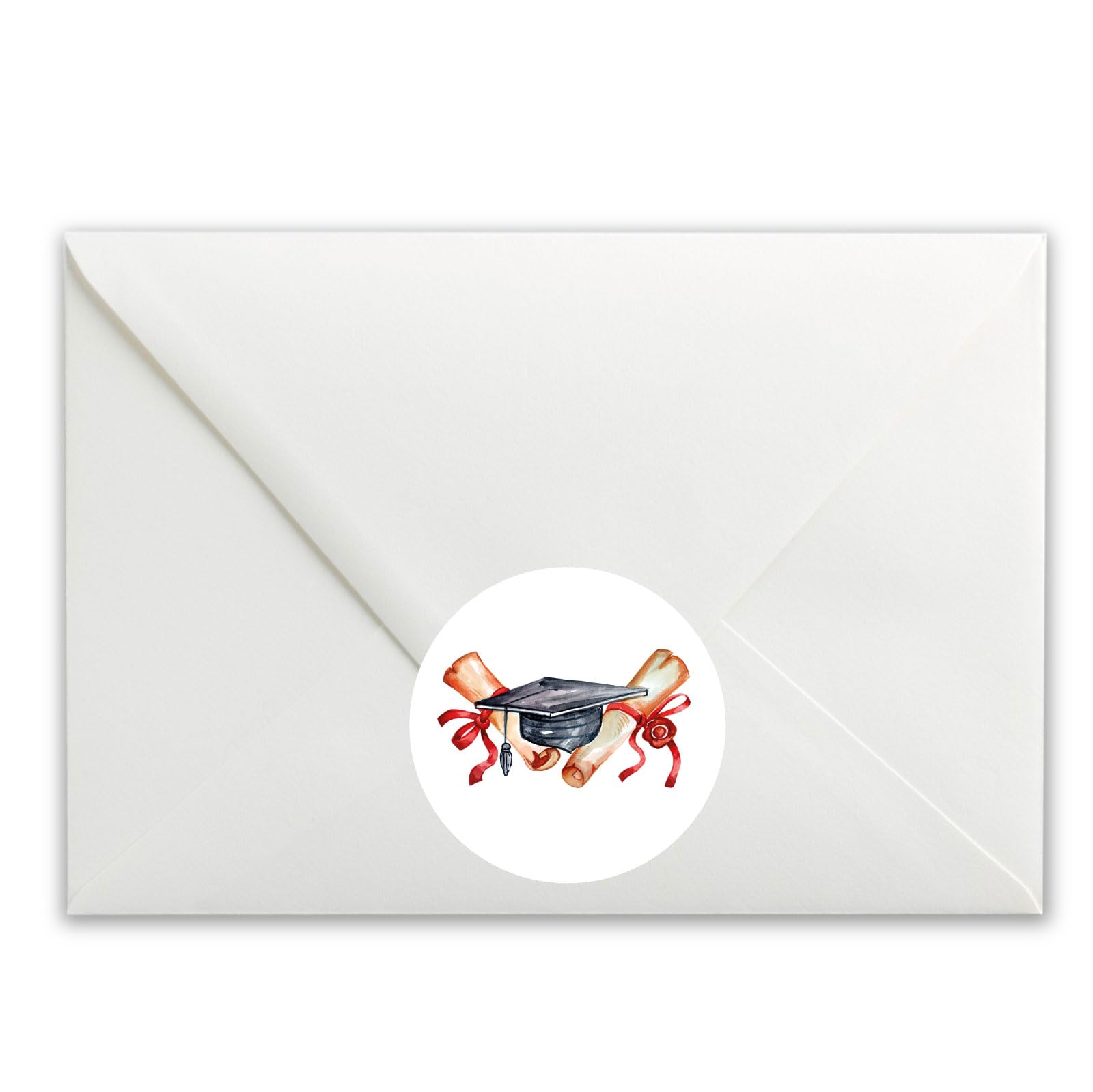 Grad Hat Congratulations paper stickers supplied on A5 sheets of 12 - view 4