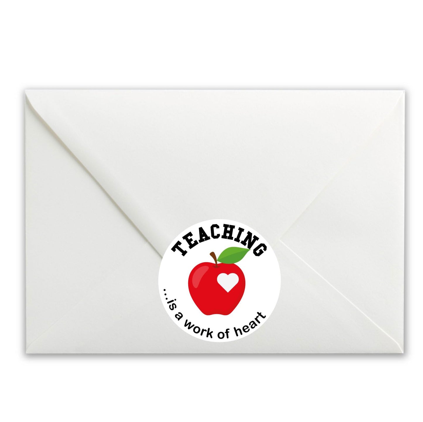Teaching Is a Work of Heart paper stickers supplied on A5 sheets of 12 - view 4