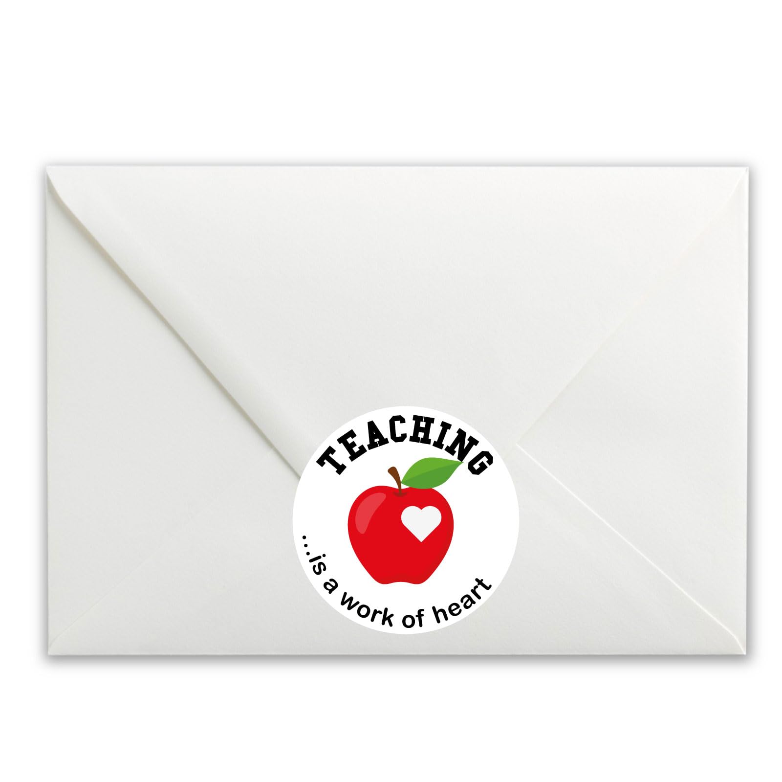 Teaching Is a Work of Heart paper stickers supplied on A5 sheets of 12 - view 4