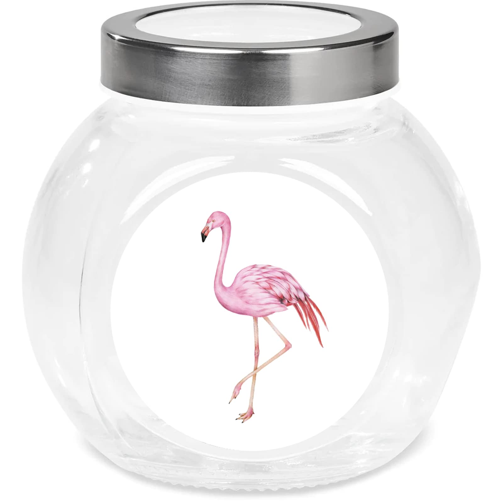 Pink Flamingo paper stickers supplied on A5 sheets of 12 - view 5