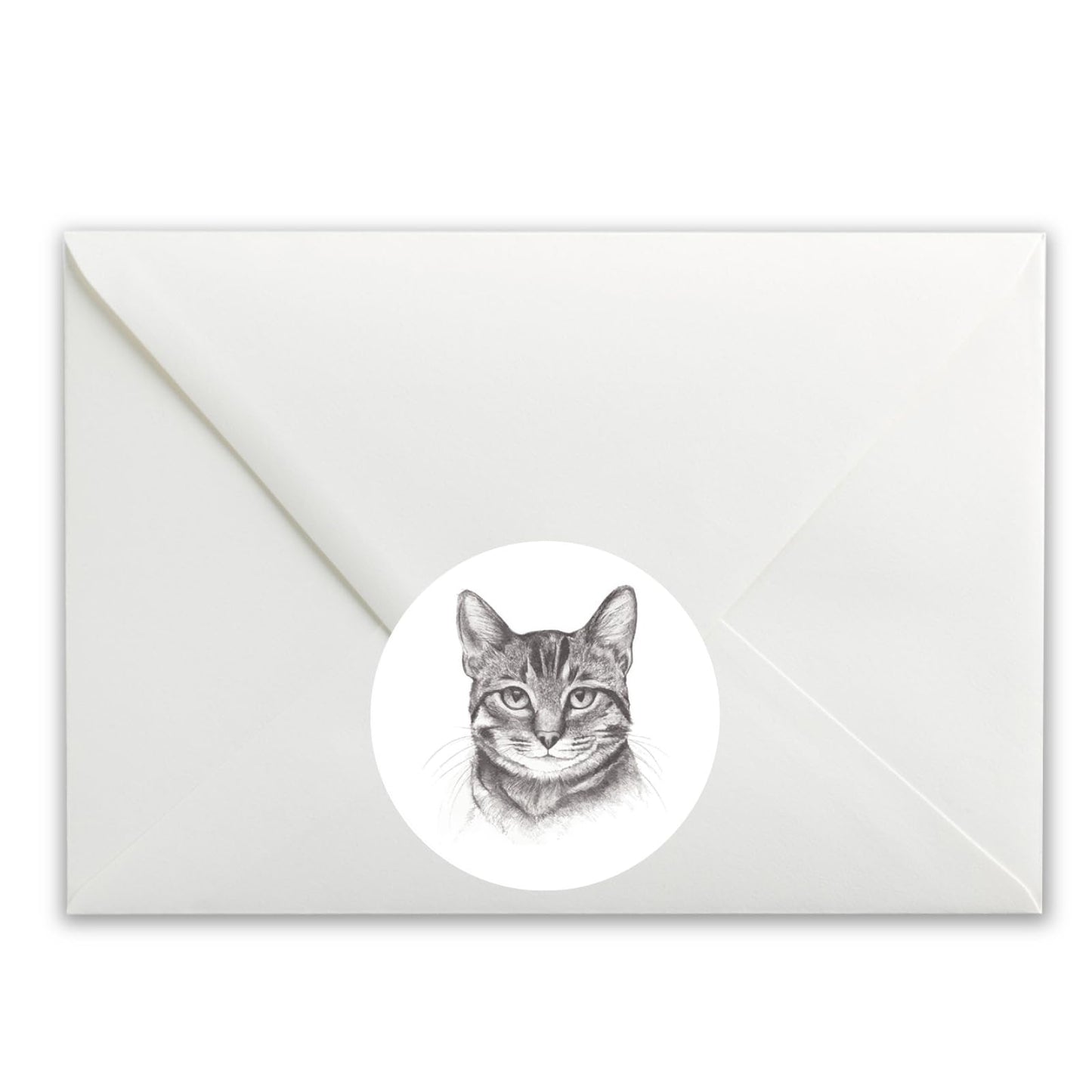 Sketched Cat paper stickers supplied on A5 sheets of 12 - view 4
