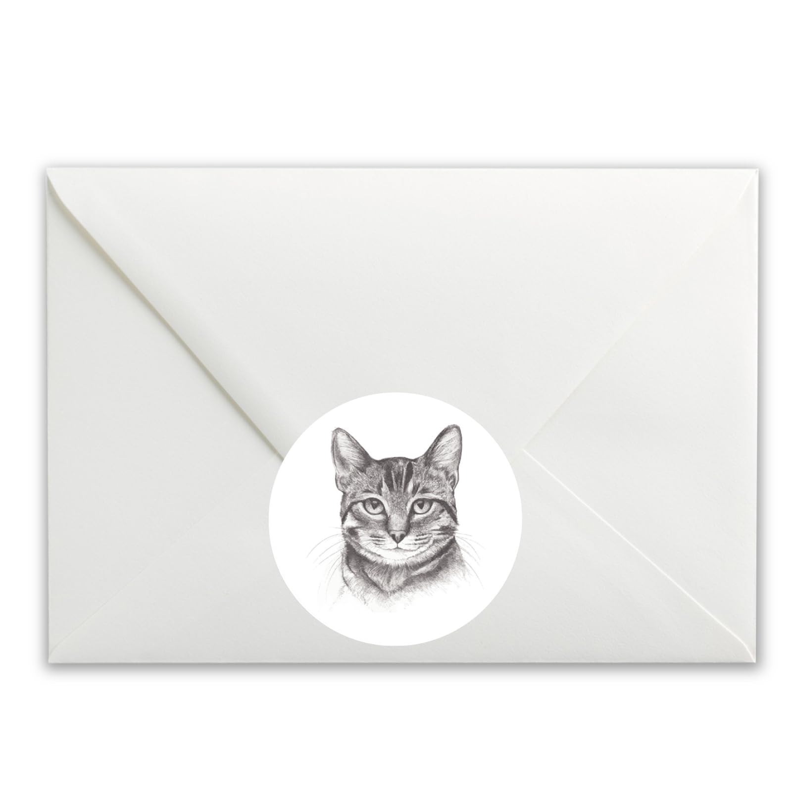 Sketched Cat paper stickers supplied on A5 sheets of 12 - view 4