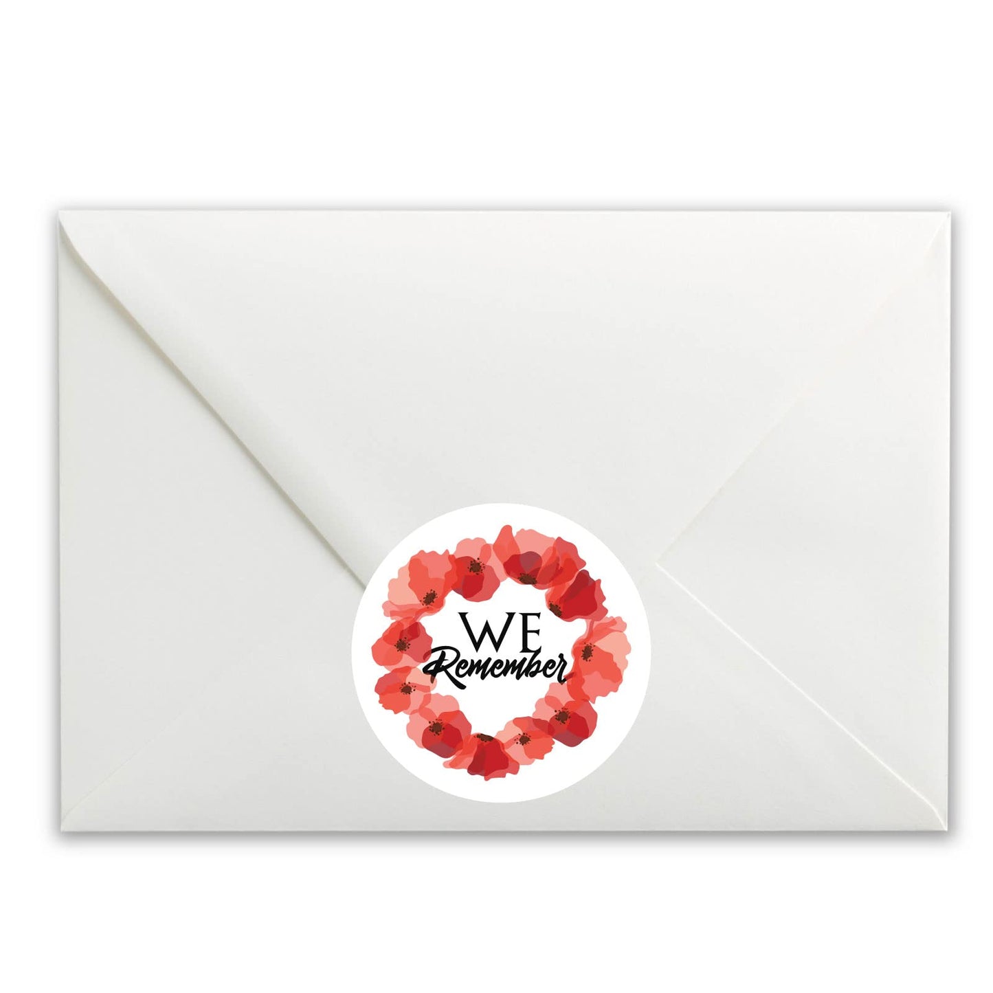We Remember paper stickers supplied on A5 sheets of 12 - view 4