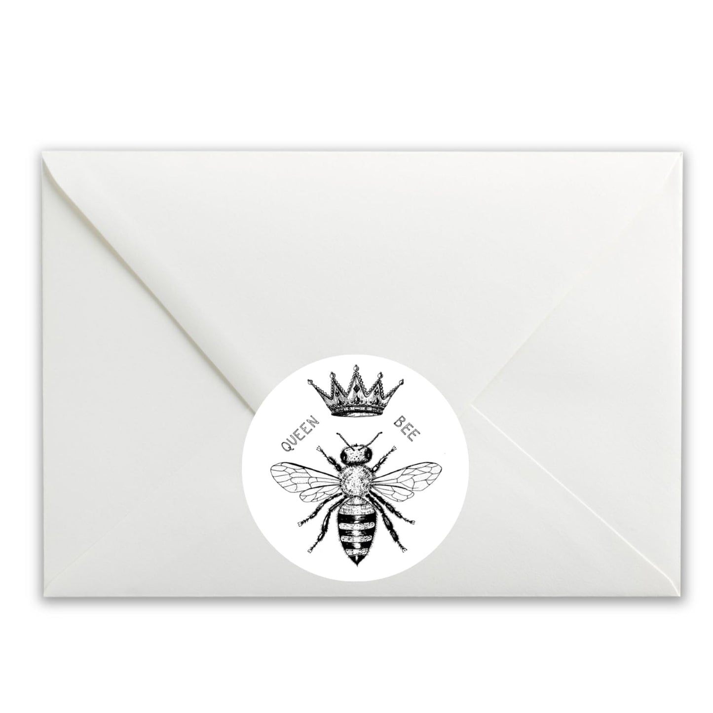 Sketched Queen Bee paper stickers supplied on A5 sheets of 12 - view 4
