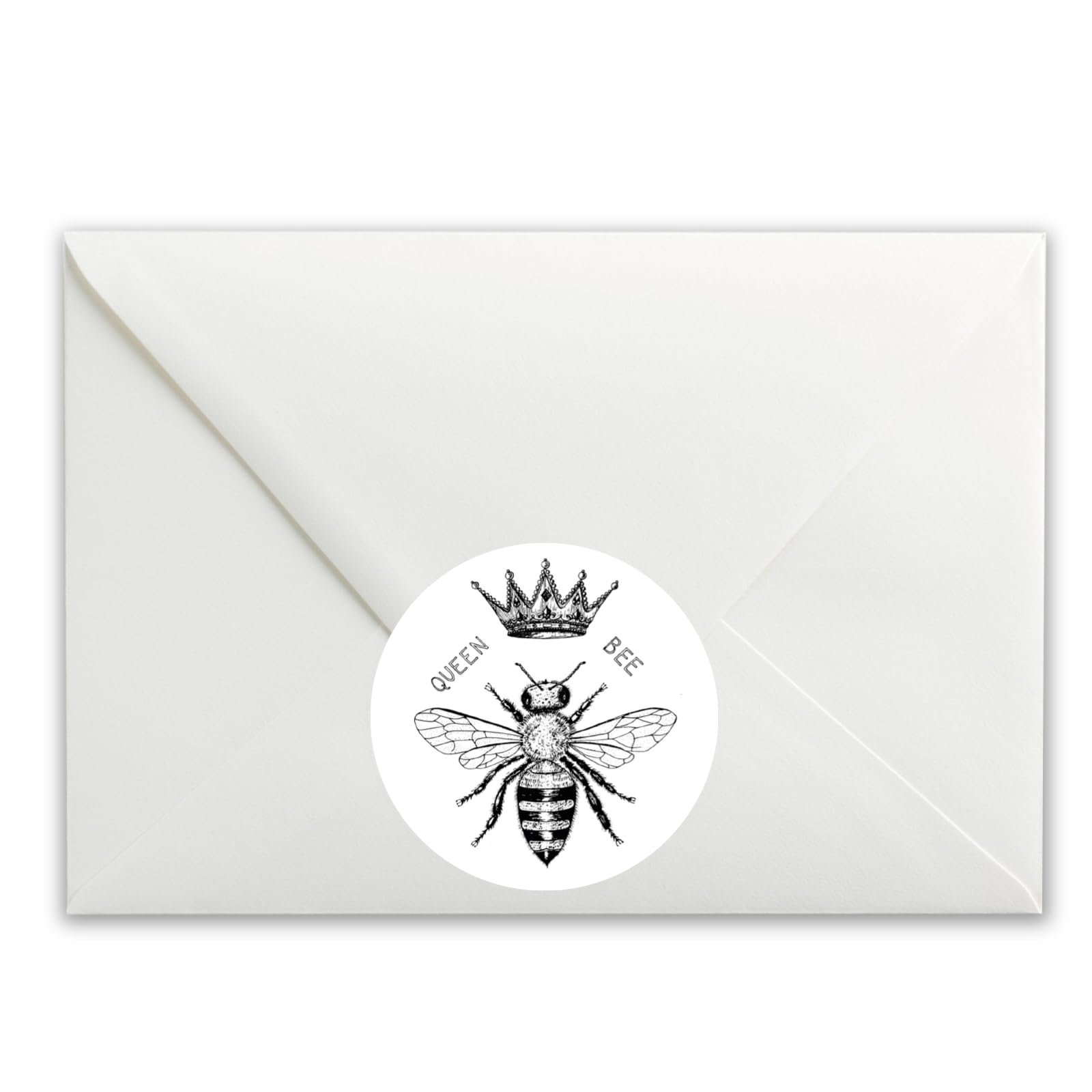 Sketched Queen Bee paper stickers supplied on A5 sheets of 12 - view 4