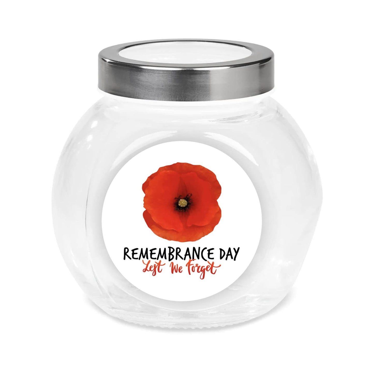 Red Poppy Lest We Forget Remembrance Day paper stickers supplied on A5 sheets of 12 - view 6