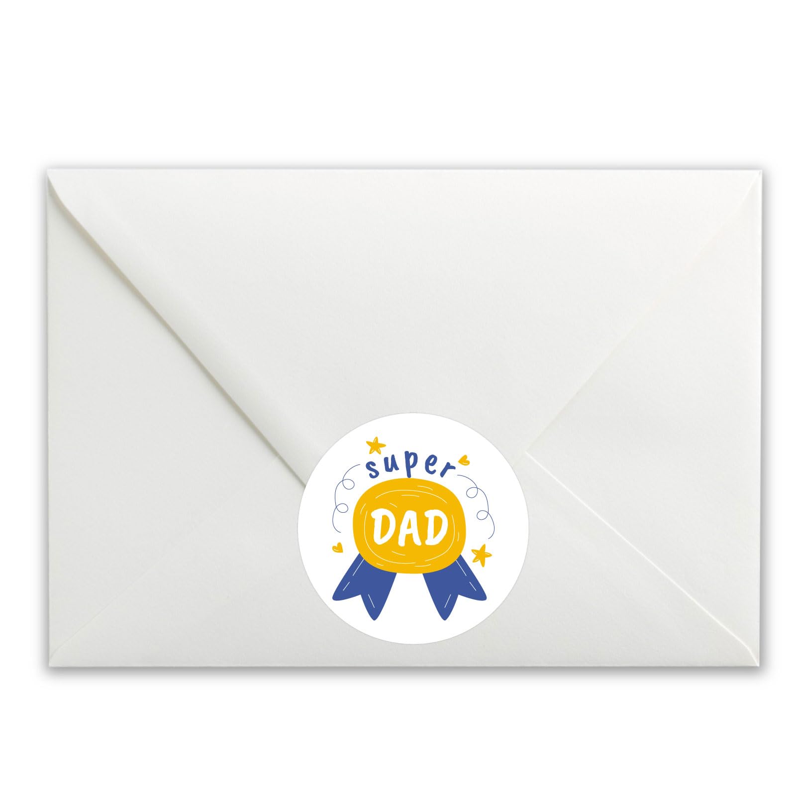 Super Dad paper stickers supplied on A5 sheets of 12 - view 3