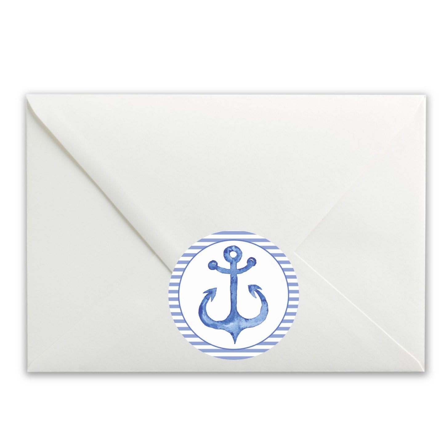 Nautical Blue Anchor paper stickers supplied on A5 sheets of 12 - view 4