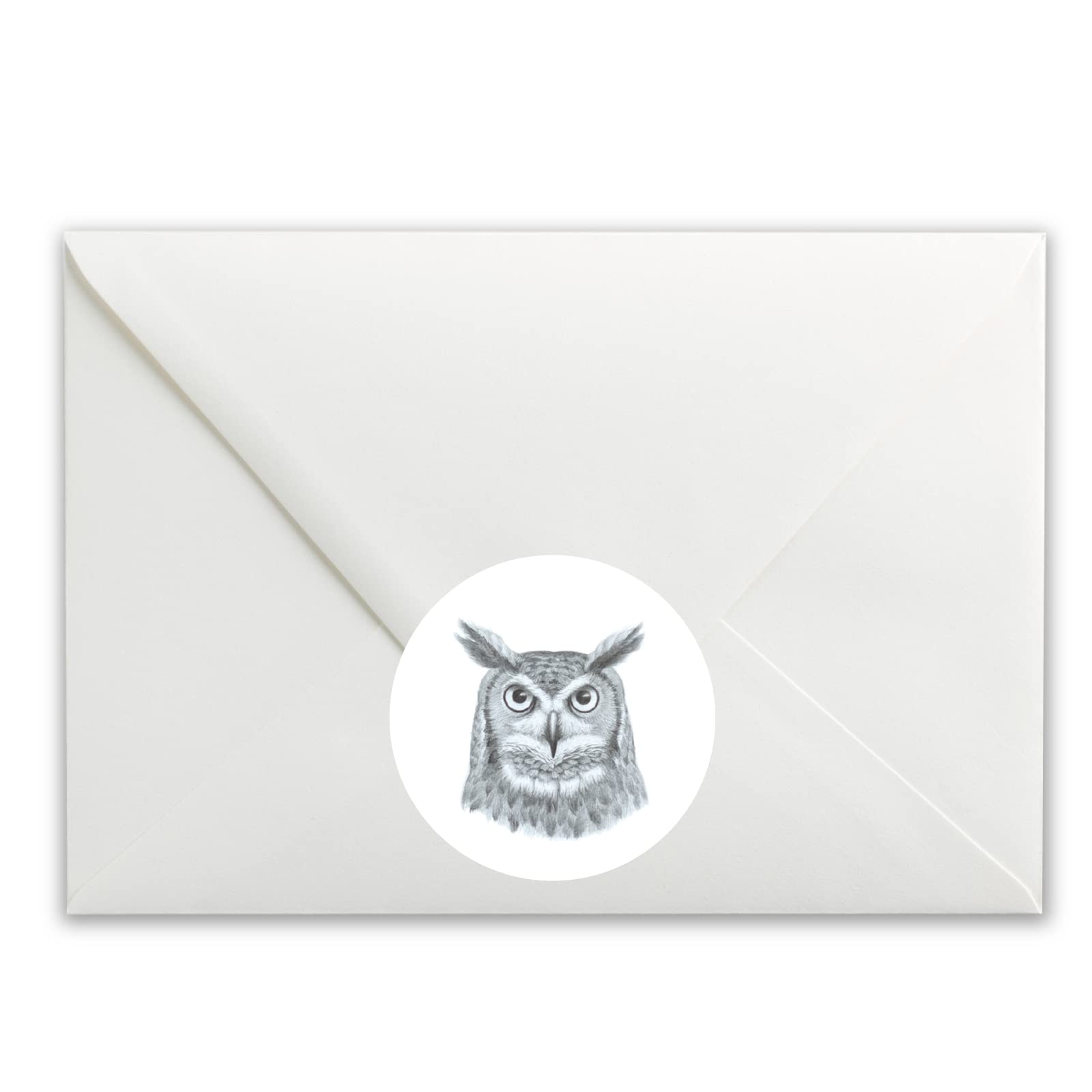 Sketched Owl paper stickers supplied on A5 sheets of 12 - view 4