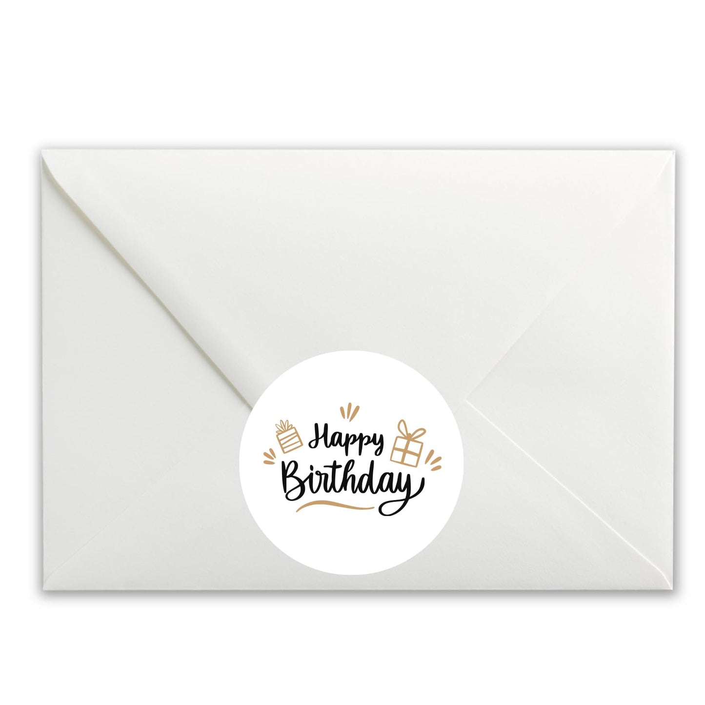 Happy Birthday Decal Design paper stickers supplied on A5 sheets of 12 - view 4