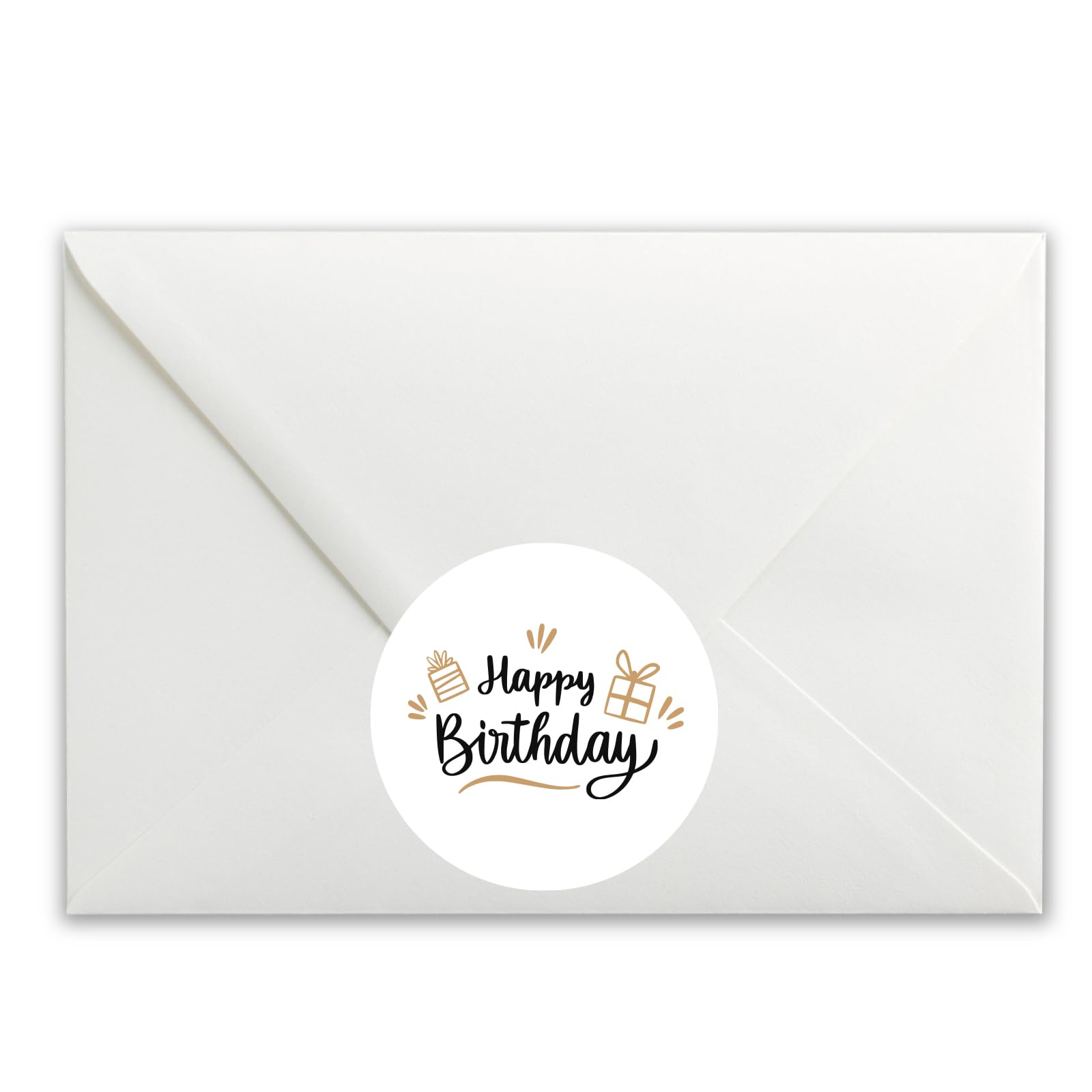 Happy Birthday Decal Design paper stickers supplied on A5 sheets of 12 - view 4