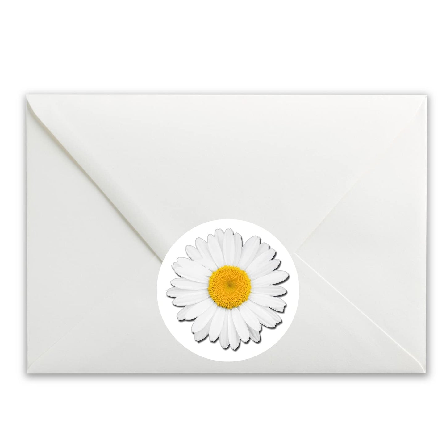 Daisy Flower paper stickers supplied on A5 sheets of 12 - view 4