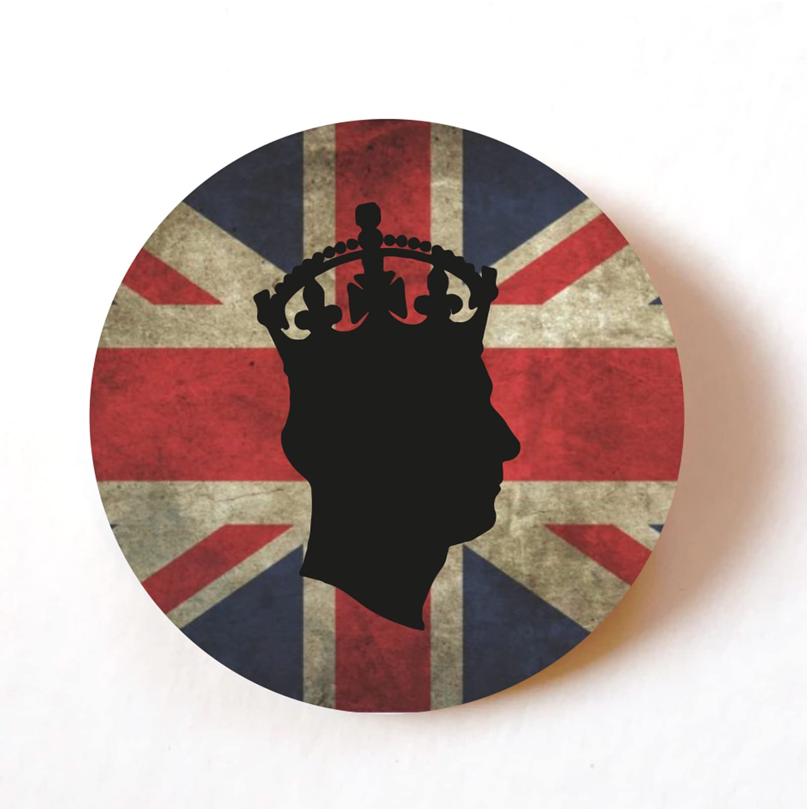 Queen Elizabeth II Jubilee paper stickers supplied on A5 sheets of 12 - view 5