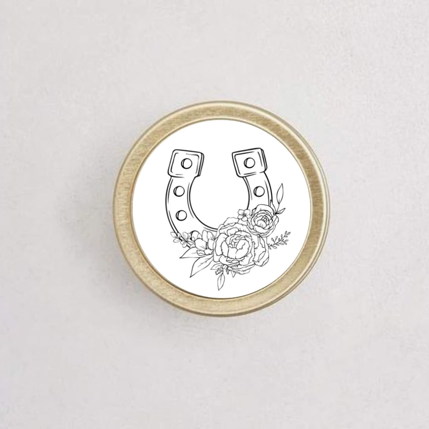 Sketched Lucky Horseshoe paper stickers supplied on A5 sheets of 12 - view 7