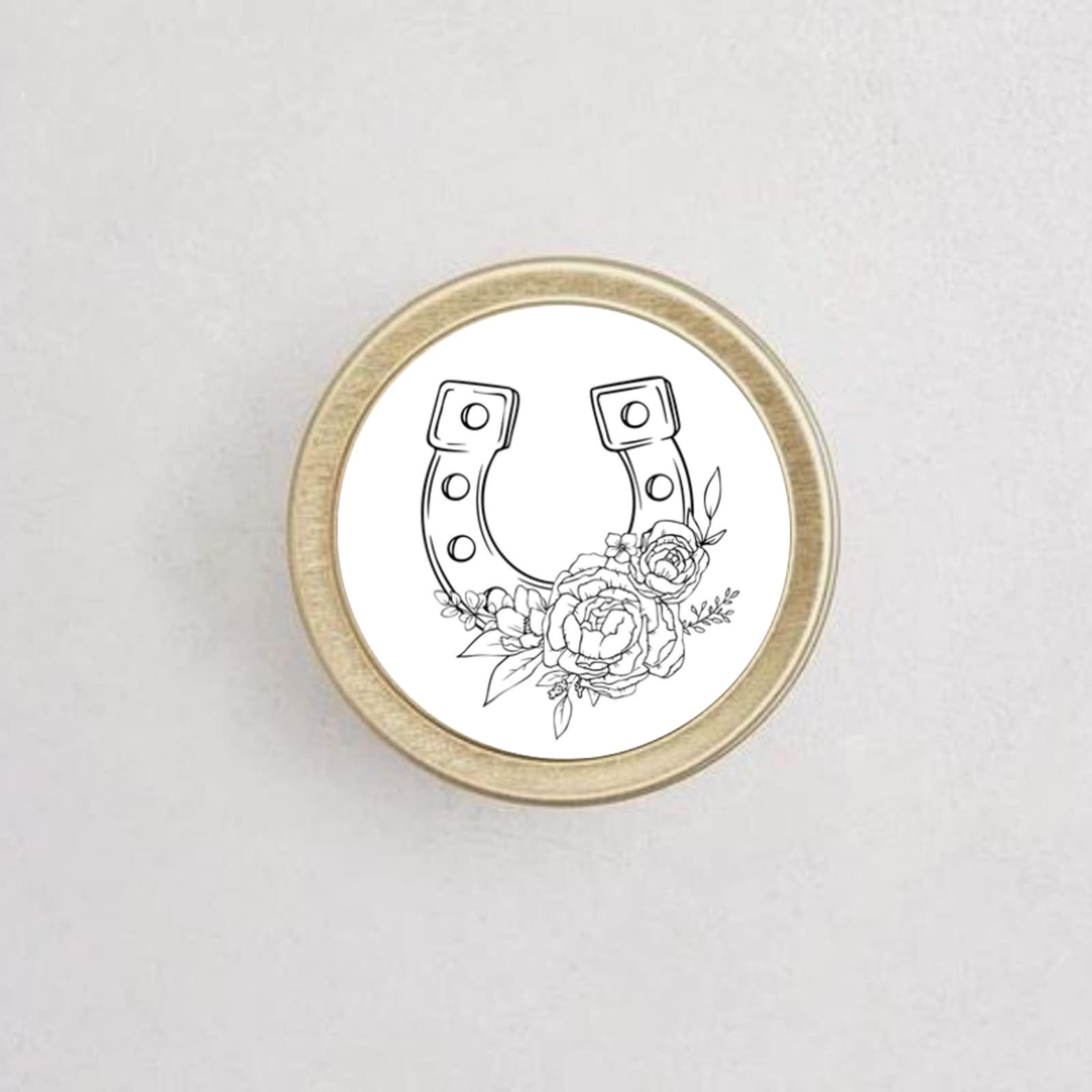 Sketched Lucky Horseshoe paper stickers supplied on A5 sheets of 12 - view 7