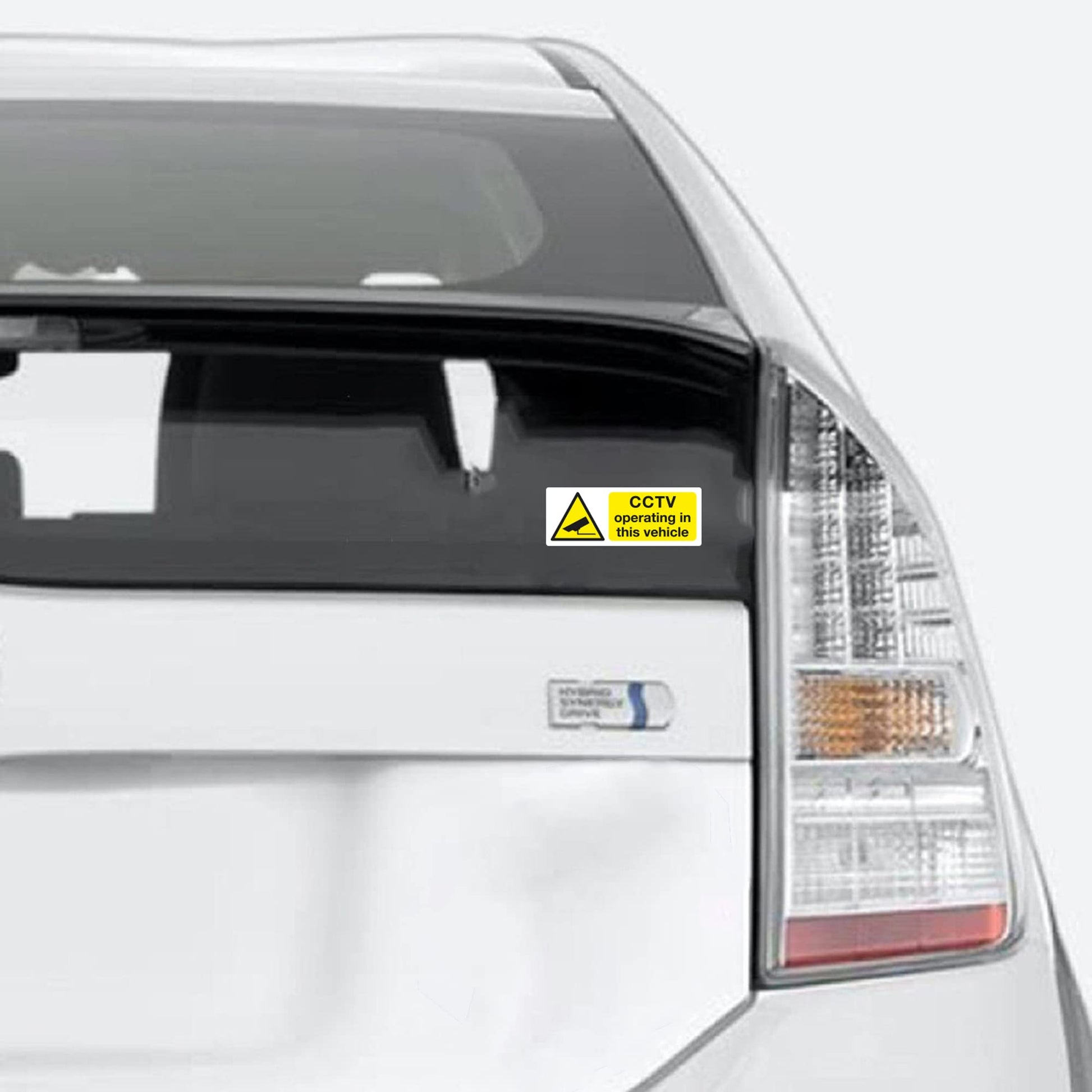 CCTV Operating in This Vehicle Stickers – 80 × 30 mm - product detail 6