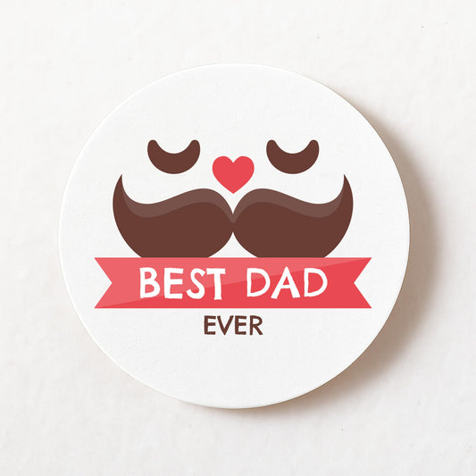 Father’s Day 40mm round self-adhesive paper labels