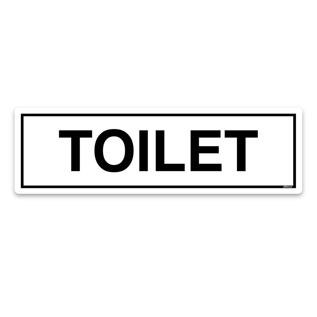 Toilet stickers