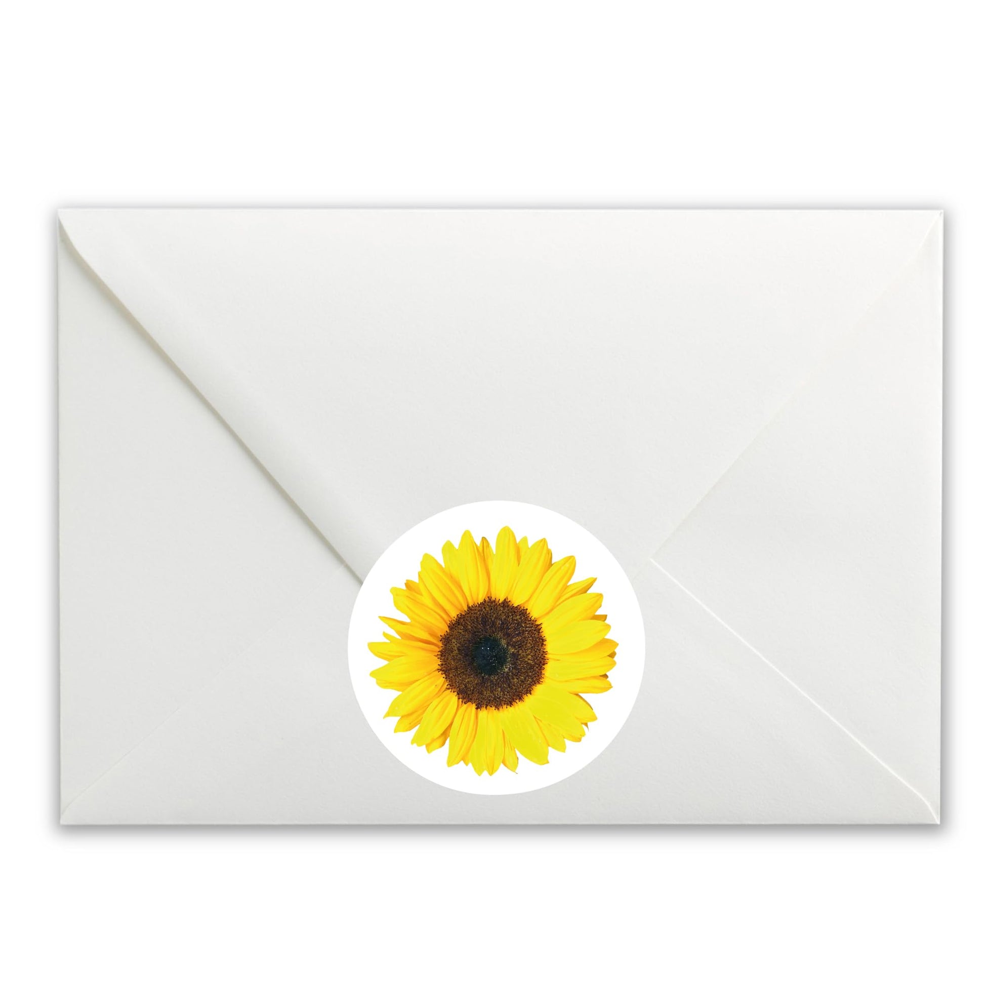 Sunflower paper stickers supplied on A5 sheets of 12 - view 4