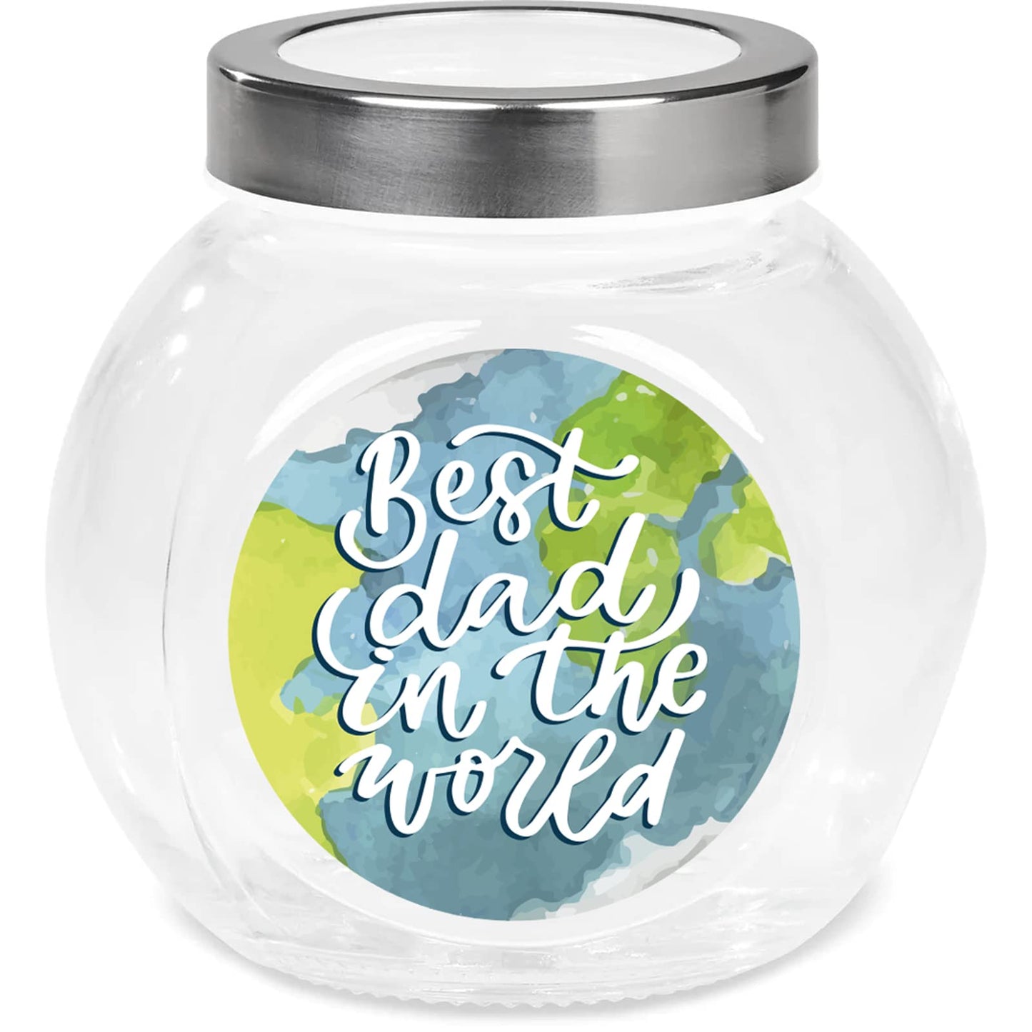 Best Dad in the World paper stickers supplied on A5 sheets of 12 - view 5