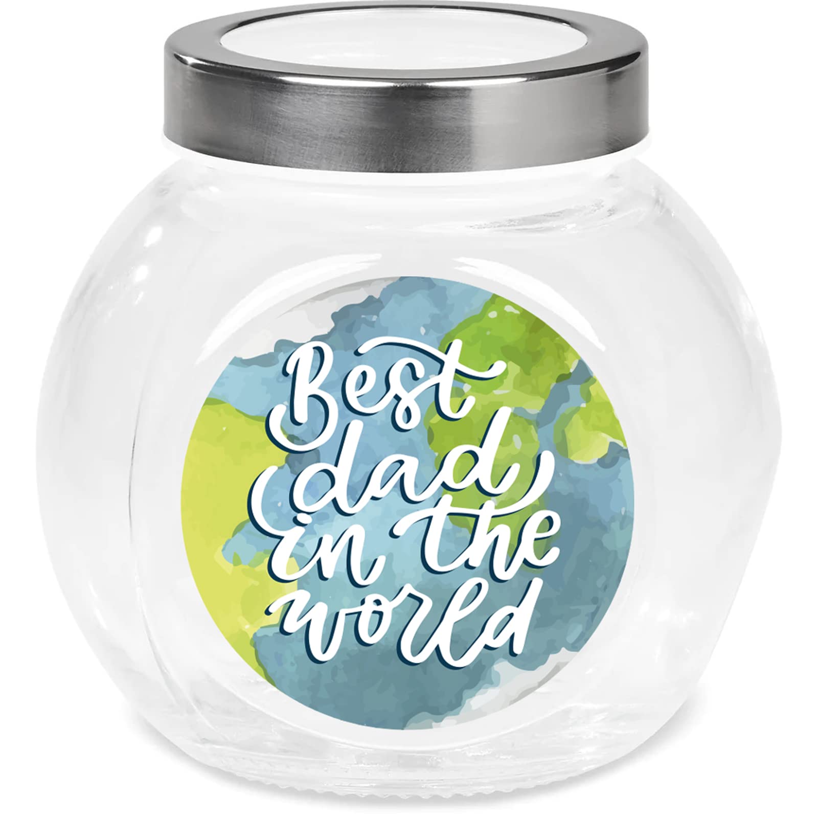 Best Dad in the World paper stickers supplied on A5 sheets of 12 - view 5