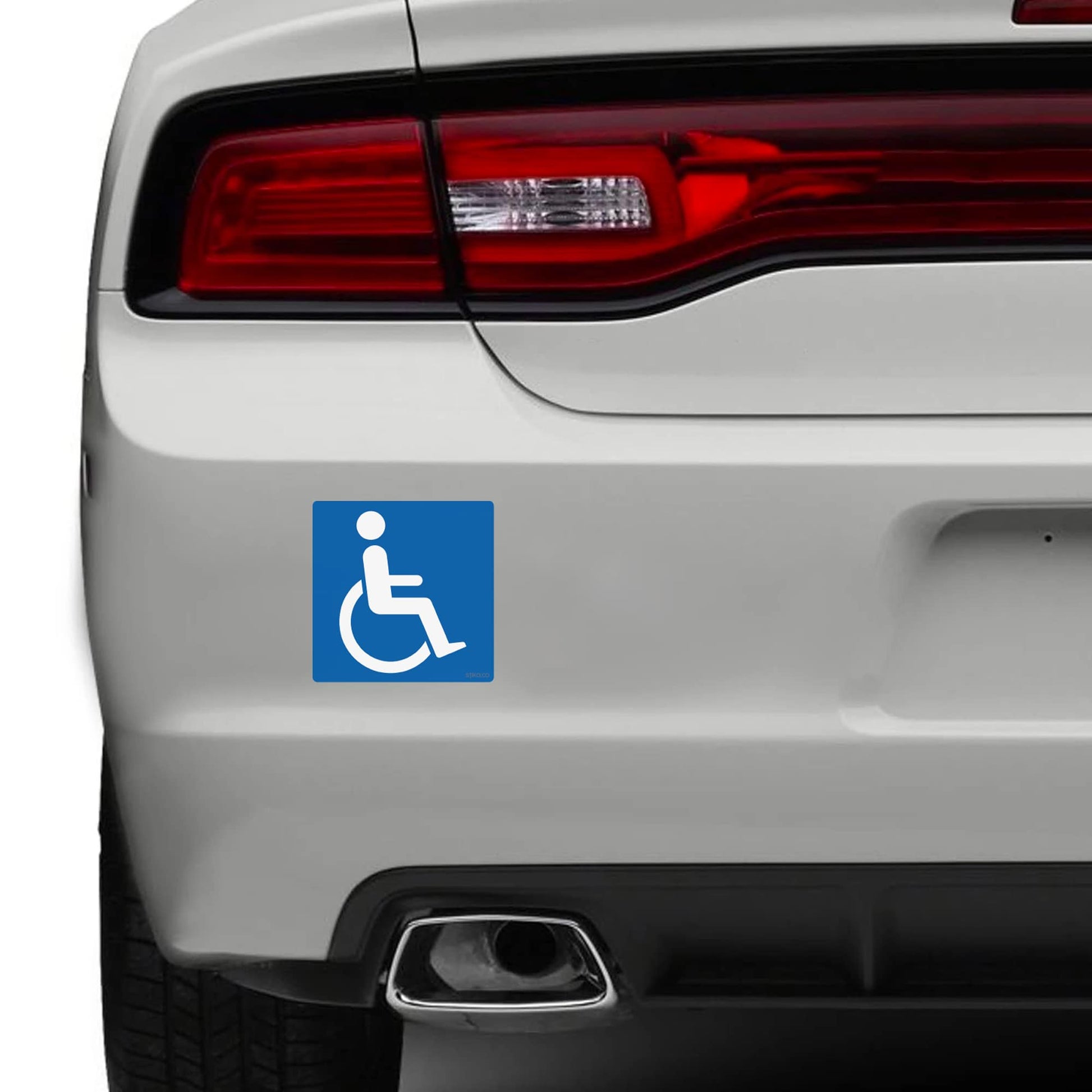 Blue Badge Disabled Logo Car Sticker - 110mm - product detail
