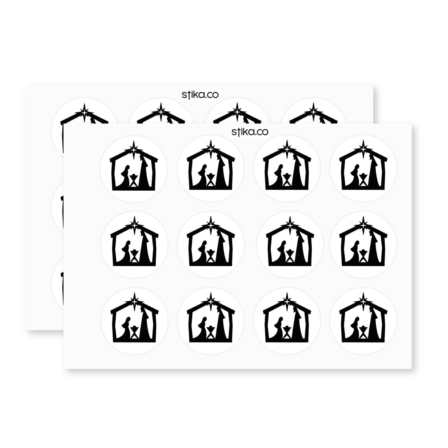 Graduation Hat paper stickers supplied on A5 sheets of 12 - view 8