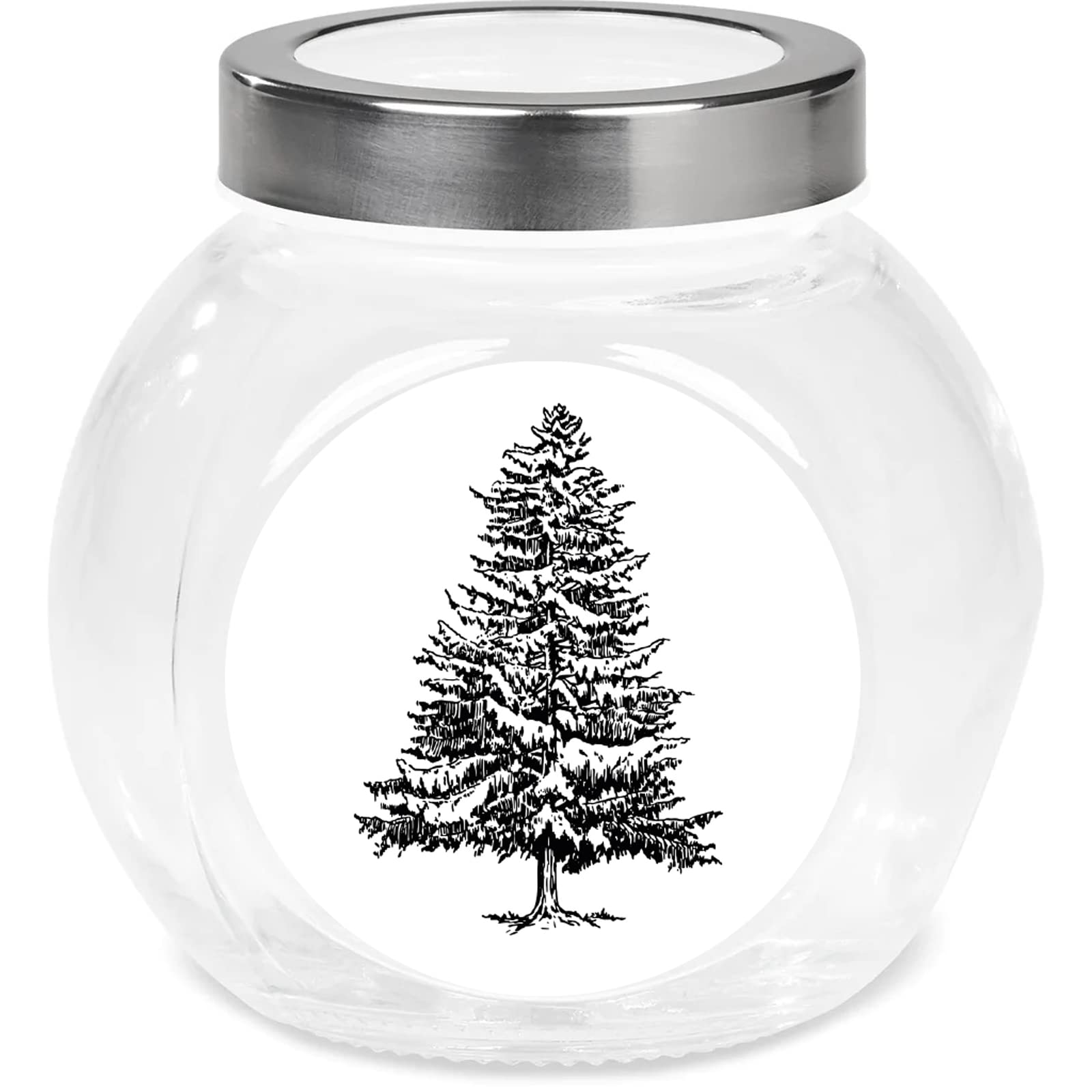 Sketched Pine Tree paper stickers supplied on A5 sheets of 12 - view 5