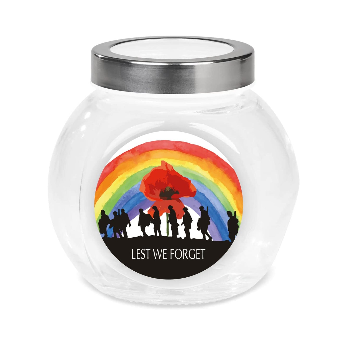 Lest We Forget Rainbow Soldiers paper stickers supplied on A5 sheets of 12 - view 5