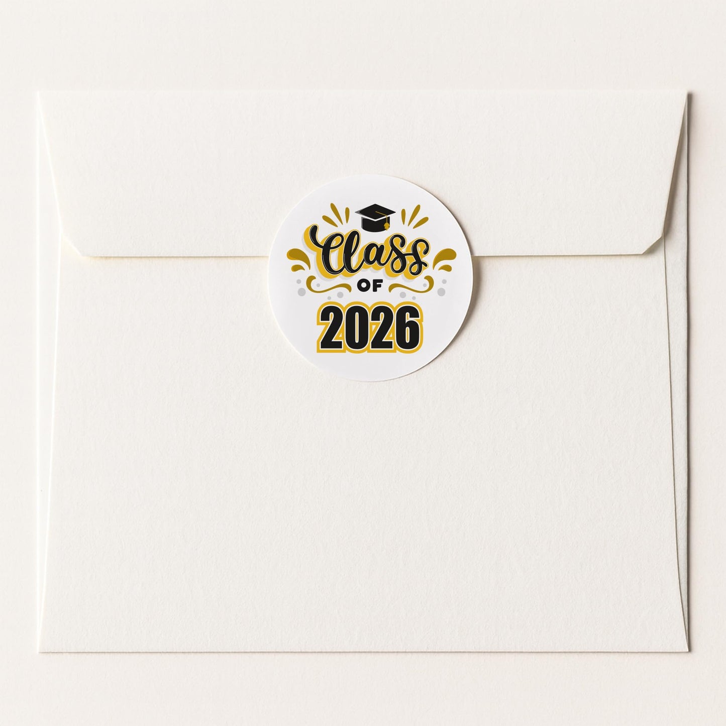 Graduation 2026 Class of 2026 paper stickers supplied on A5 sheets of 12 - view 5