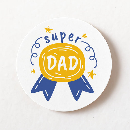 Best Dad Father’s Day 40mm round self-adhesive paper labels