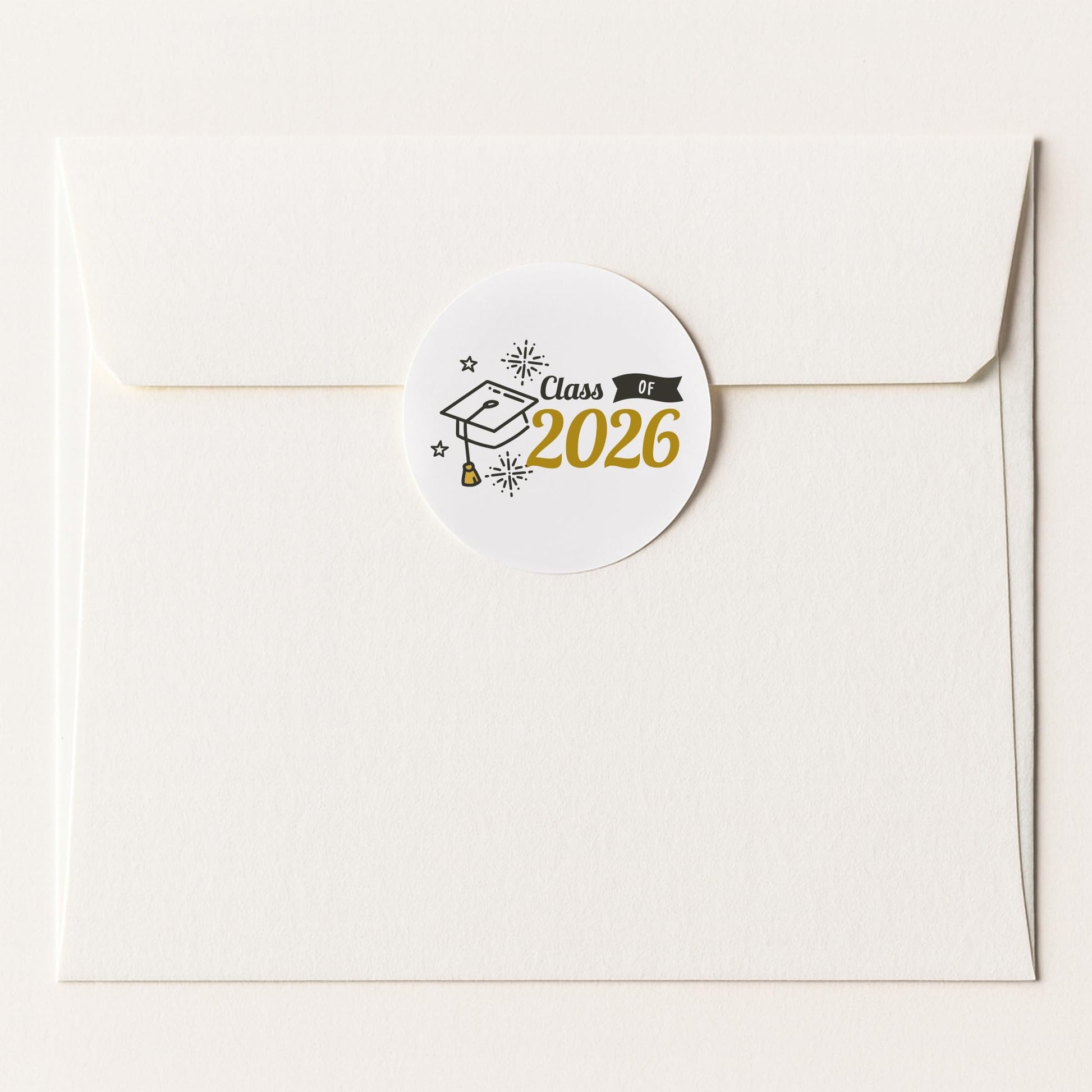 Graduation 2026 Grad Hat paper stickers supplied on A5 sheets of 12 - view 5