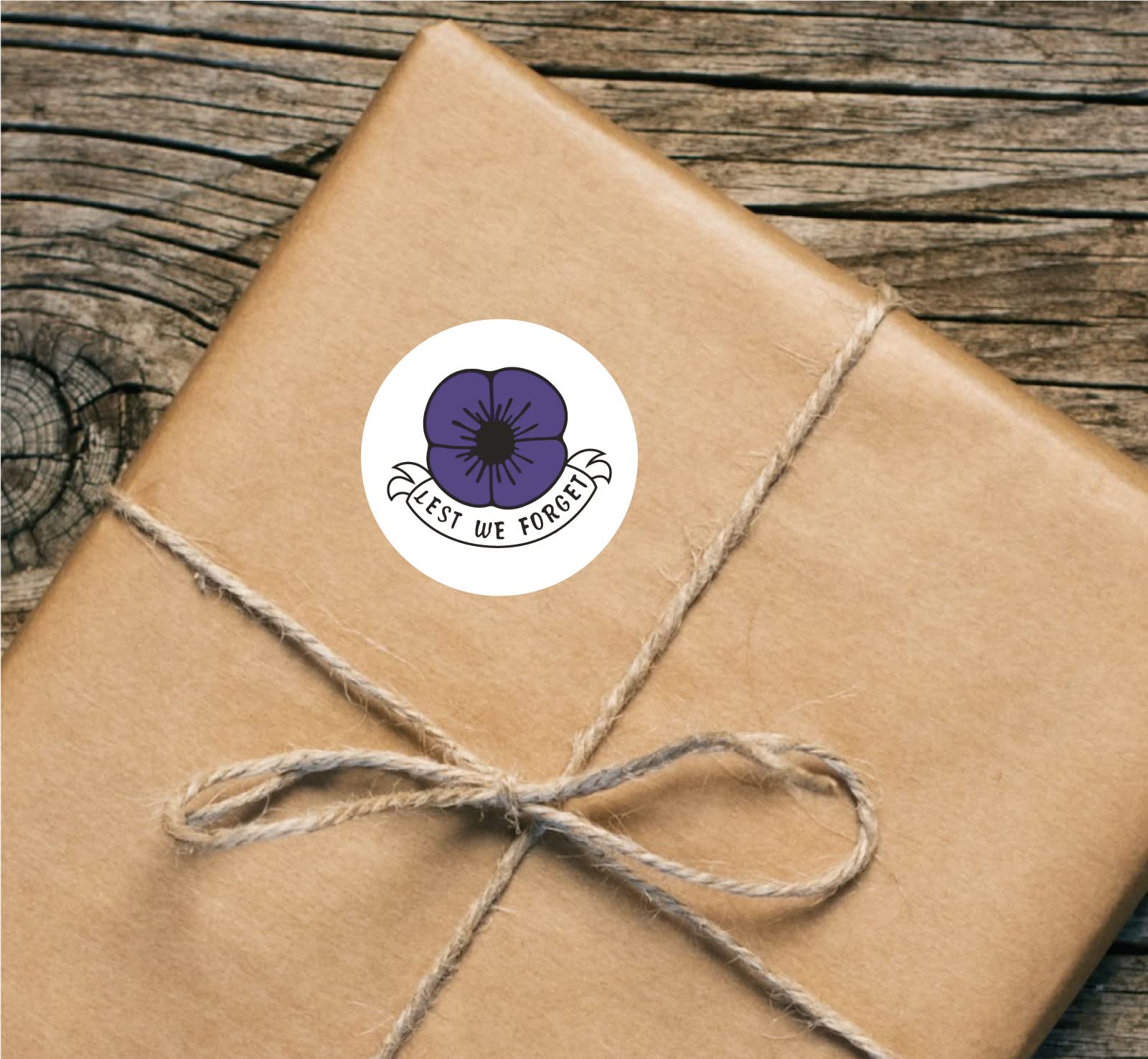 Purple Poppy paper stickers supplied on A5 sheets of 12 - view 6
