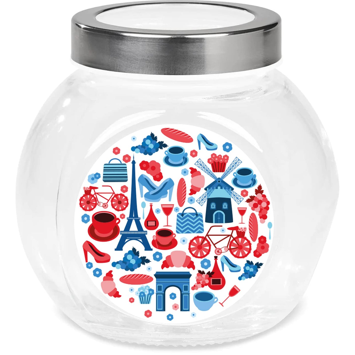 Paris Landmarks paper stickers supplied on A5 sheets of 12 - view 5