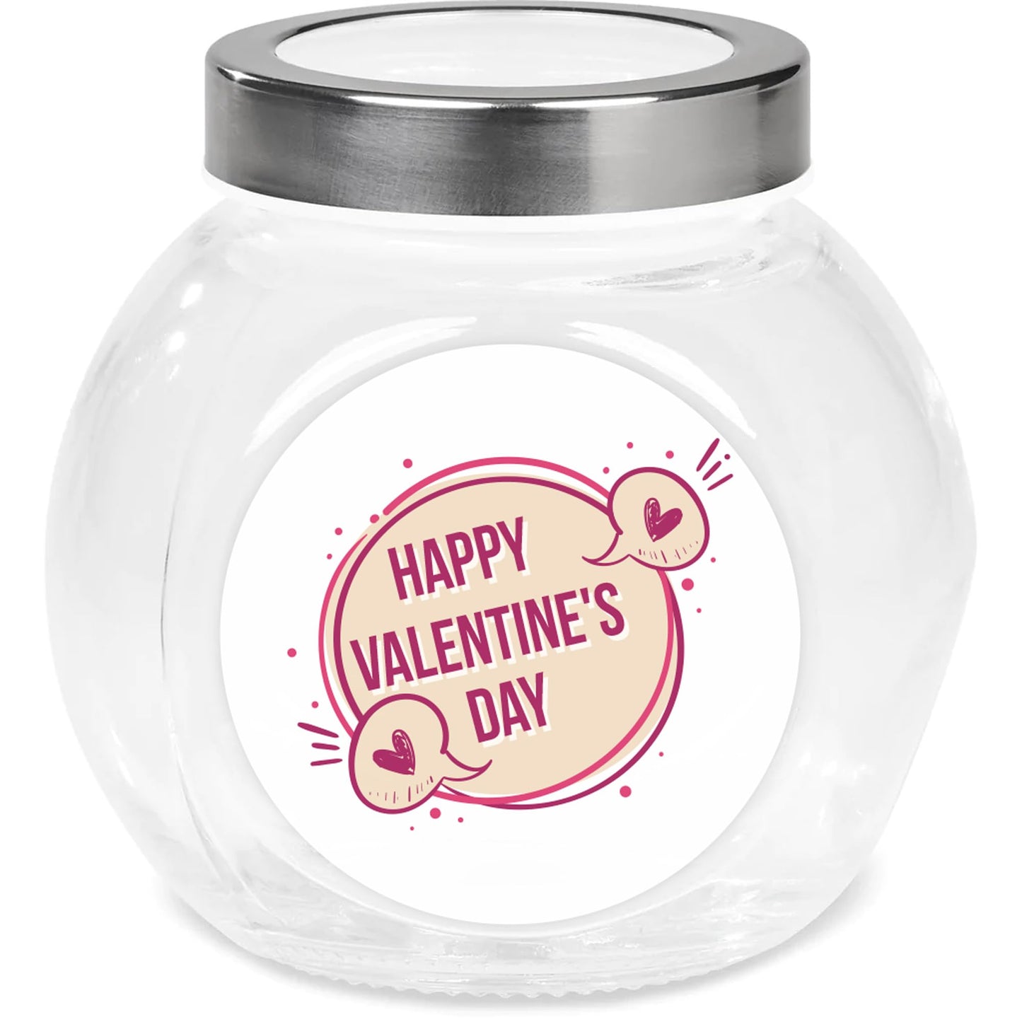 Happy Valentine's Day paper stickers supplied on A5 sheets of 12 - view 4
