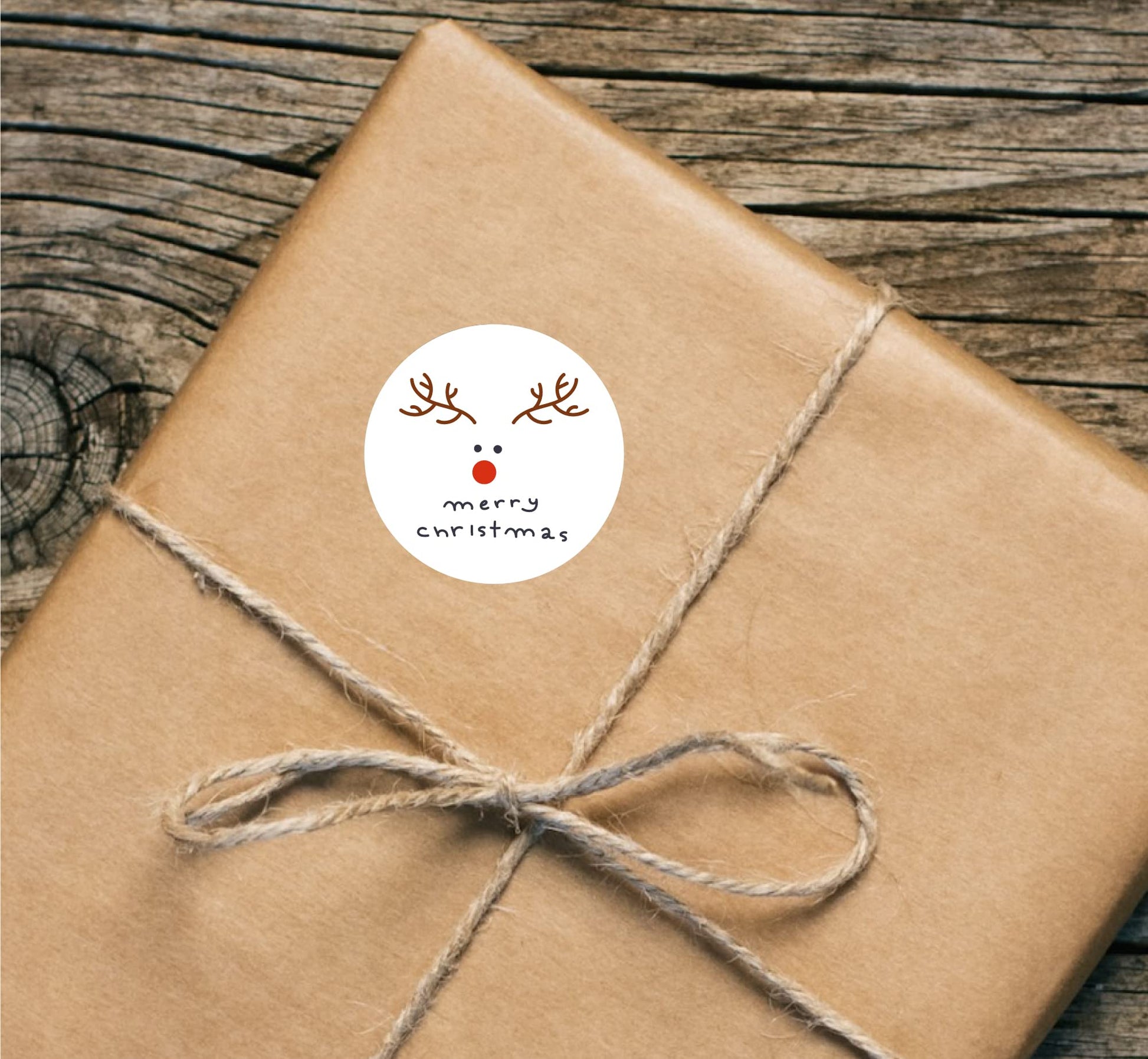 Rudolph Reindeer paper stickers supplied on A5 sheets of 12 - view 7
