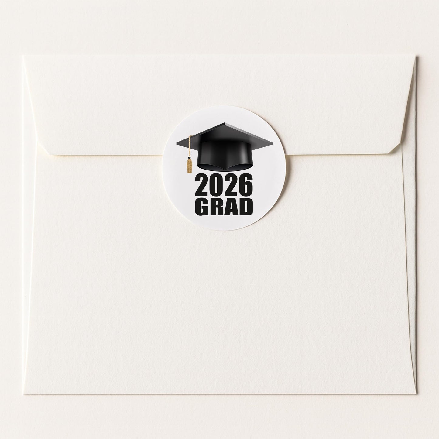 Grad 2026 Class Celebration paper stickers supplied on A5 sheets of 12 - view 5