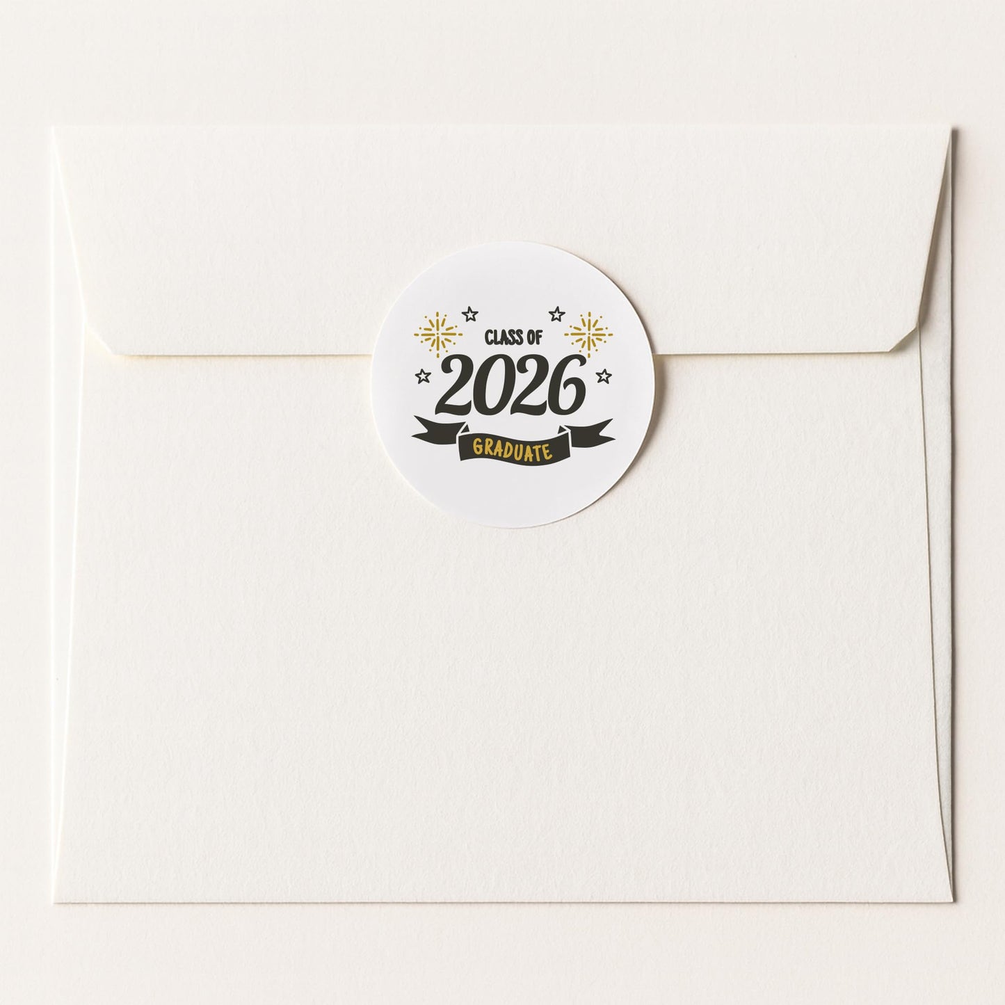 Graduation Class of 2026 Multi-Design paper stickers supplied on A5 sheets of 12 - view 4