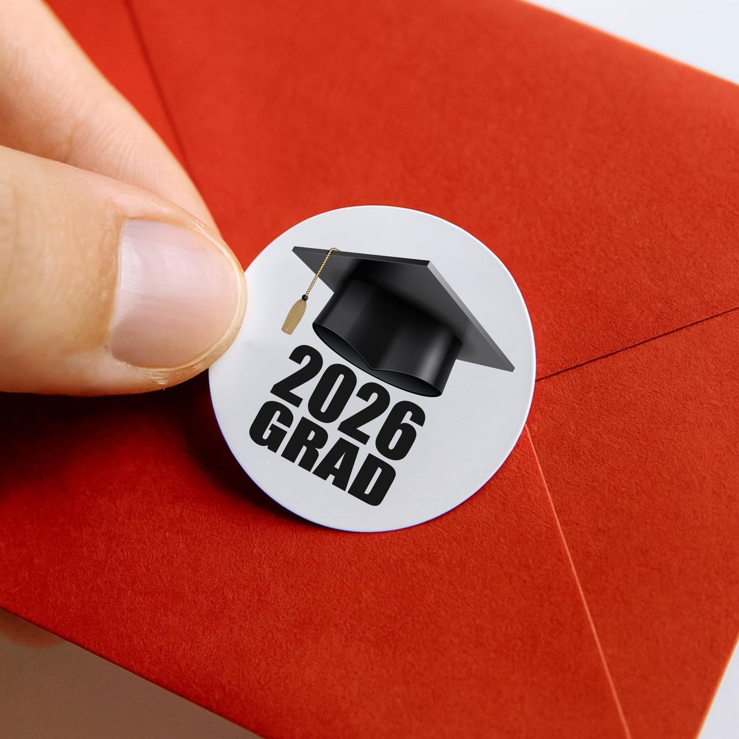 Grad 2026 Class Celebration paper stickers supplied on A5 sheets of 12 - view 4