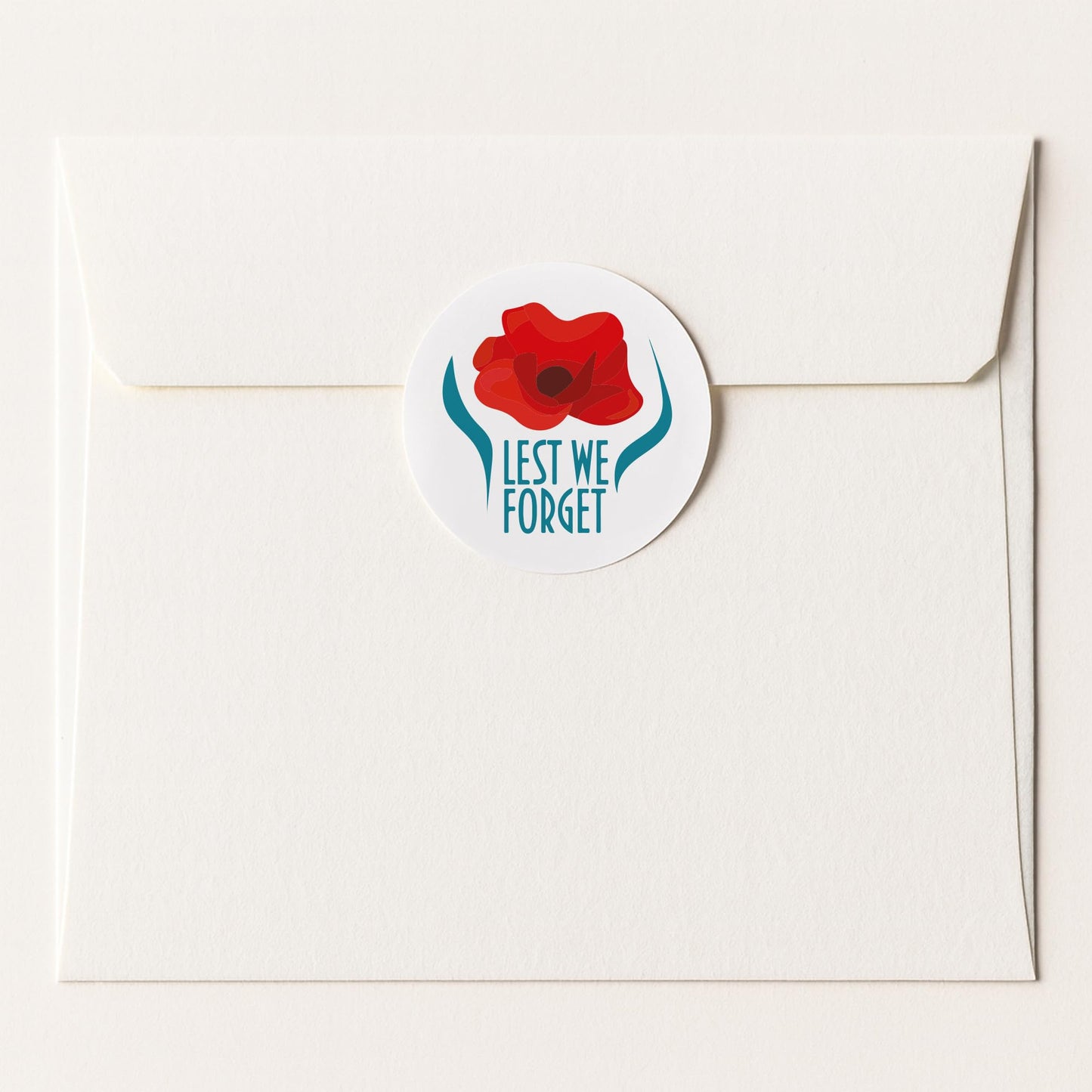Poppy paper stickers supplied on A5 sheets of 12 - view 5