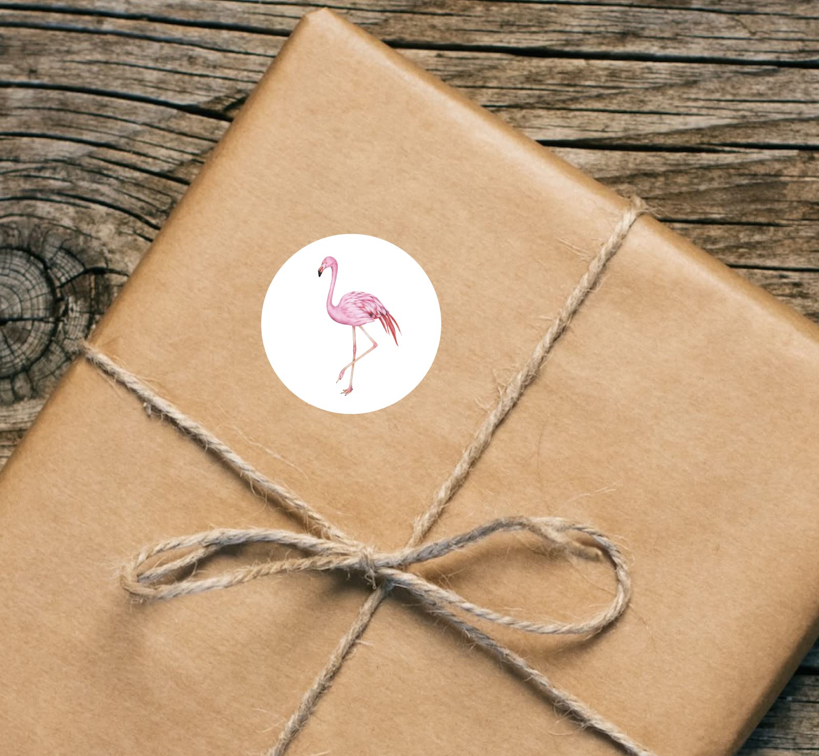 Pink Flamingo paper stickers supplied on A5 sheets of 12 - view 7