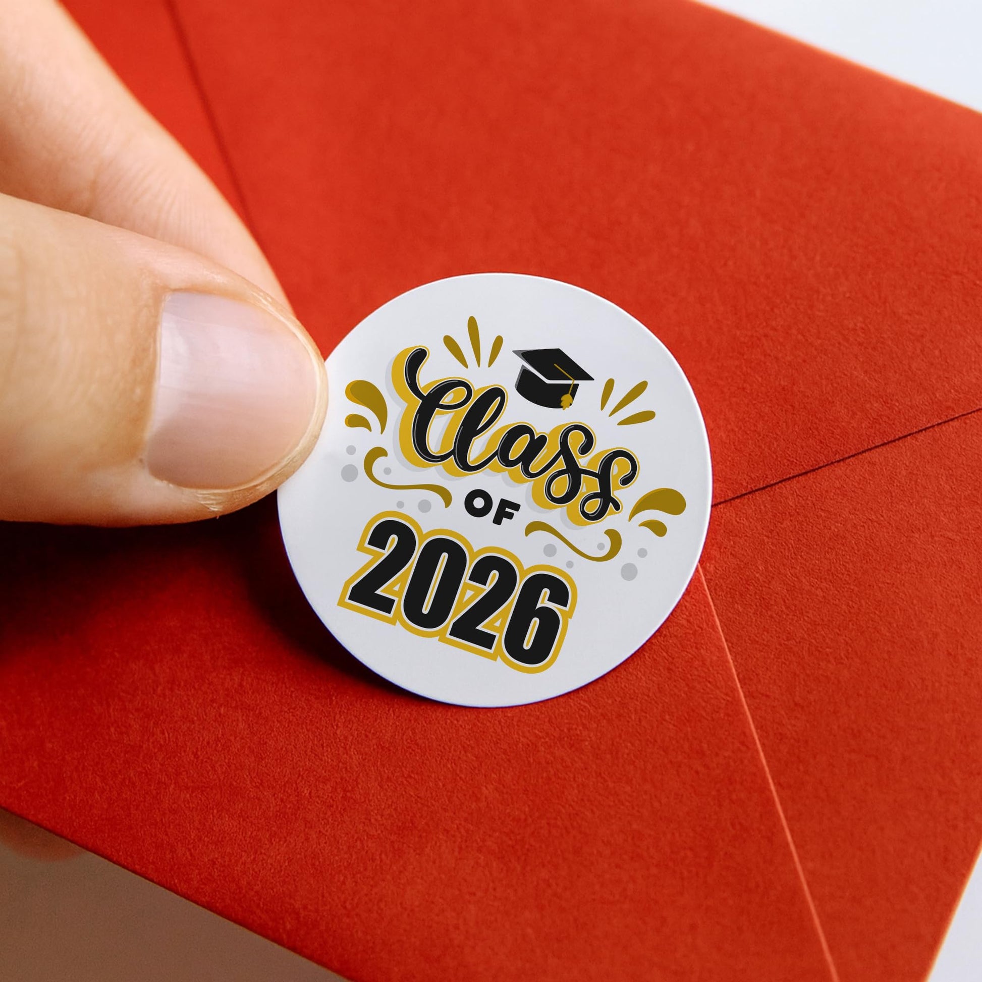 Graduation 2026 Class of 2026 paper stickers supplied on A5 sheets of 12 - view 4