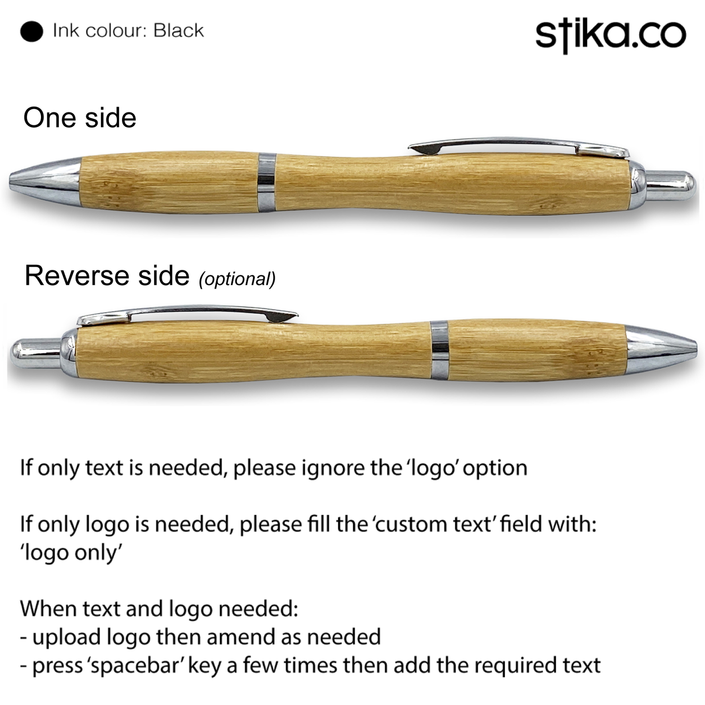 Personalised Bamboo Pen