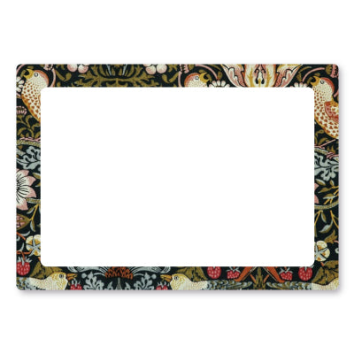 Personalised William Morris Strawberry Thief Wheelie Bin Stickers - Pack of 4